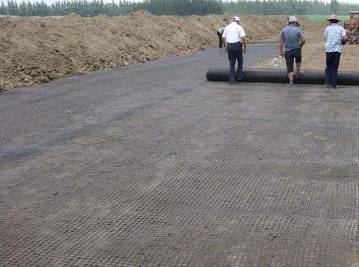 玻纖土工格柵施工案例